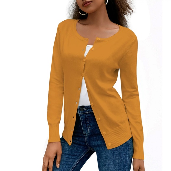 NWOT- a.Jesdani cardigan. Size M - Picture 2 of 10